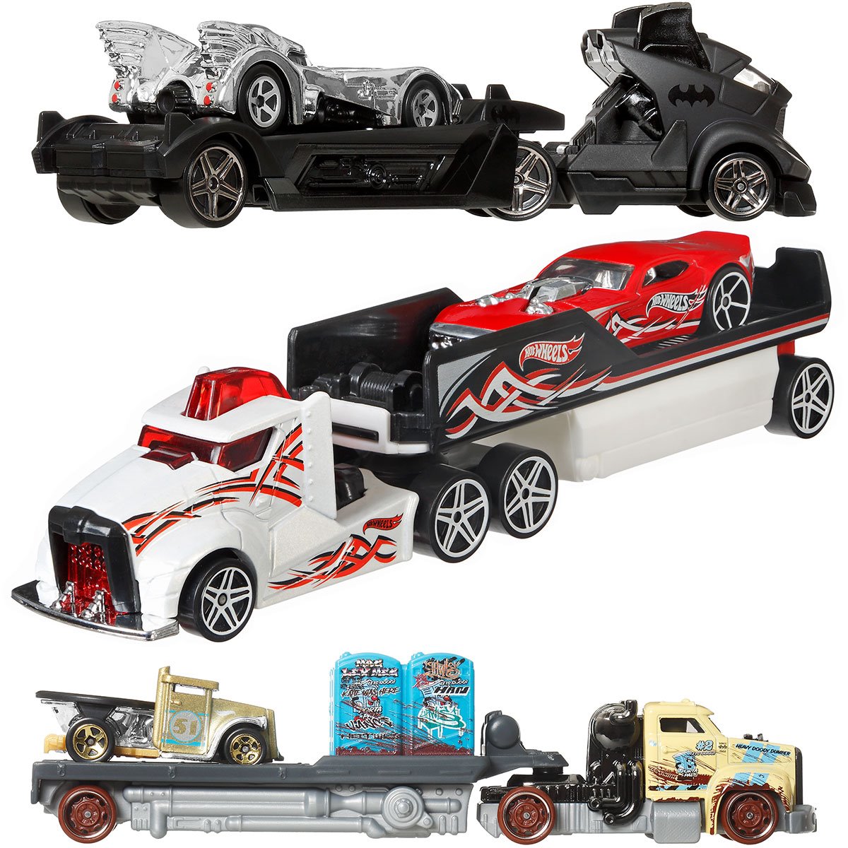 Hot Wheels Super Hauling Rig and Car 2026 Mix 4 Case of 6