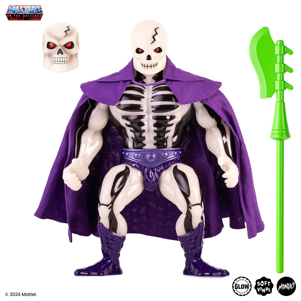 Masters of the Universe Scare Glow Classic Variant Glow-in-the-Dark Soft Vinyl Action Figure