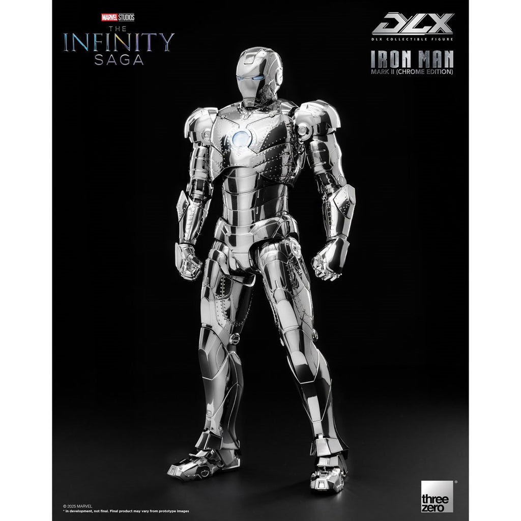 Marvel Studios: The Infinity Saga Iron Man Mark 2 Chrome Edition DLX Action Figure