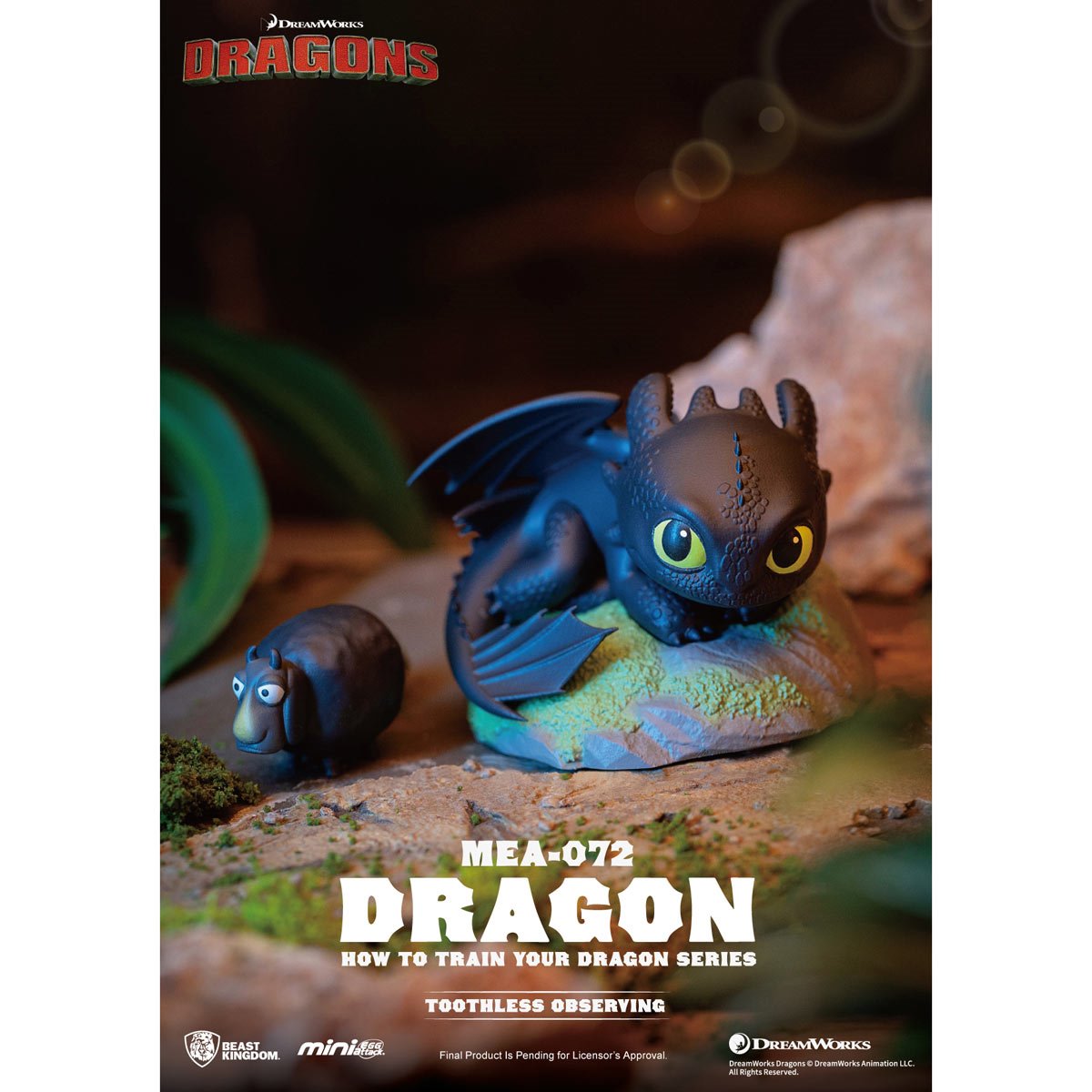 How to Train Your Dragon MEA-072 Mini-Figure Blind Box Case of 6