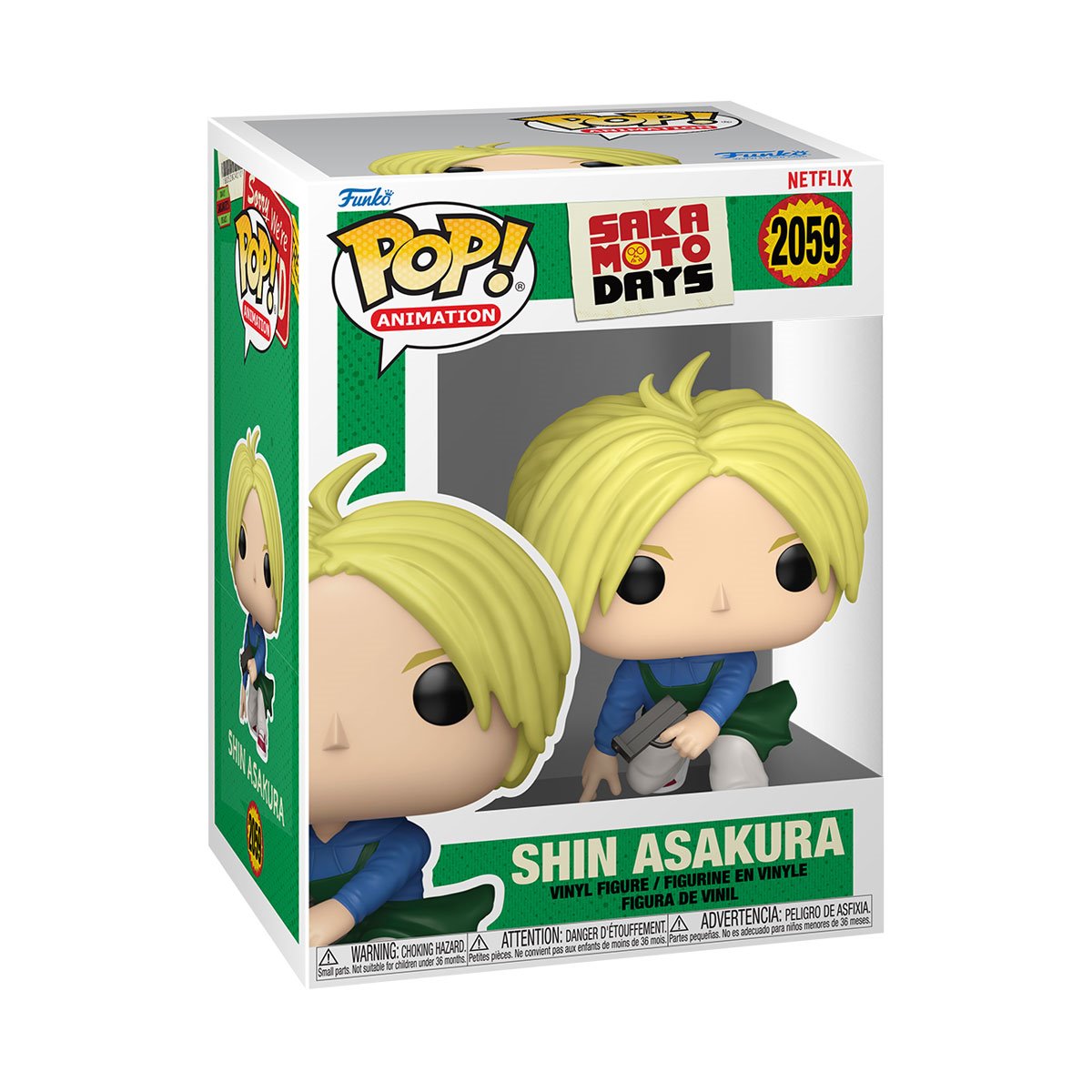 Sakamoto Days Shin Asakura Funko Pop! Vinyl Figure #2059