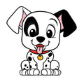 101 Dalmatians Patch Flocked PVC Figural Bank