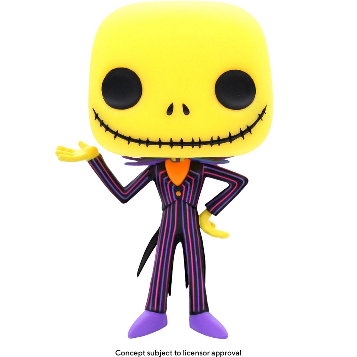 The Nightmare Before Christmas Jack Skellington Blacklight Funko Pop! Vinyl Figure #15