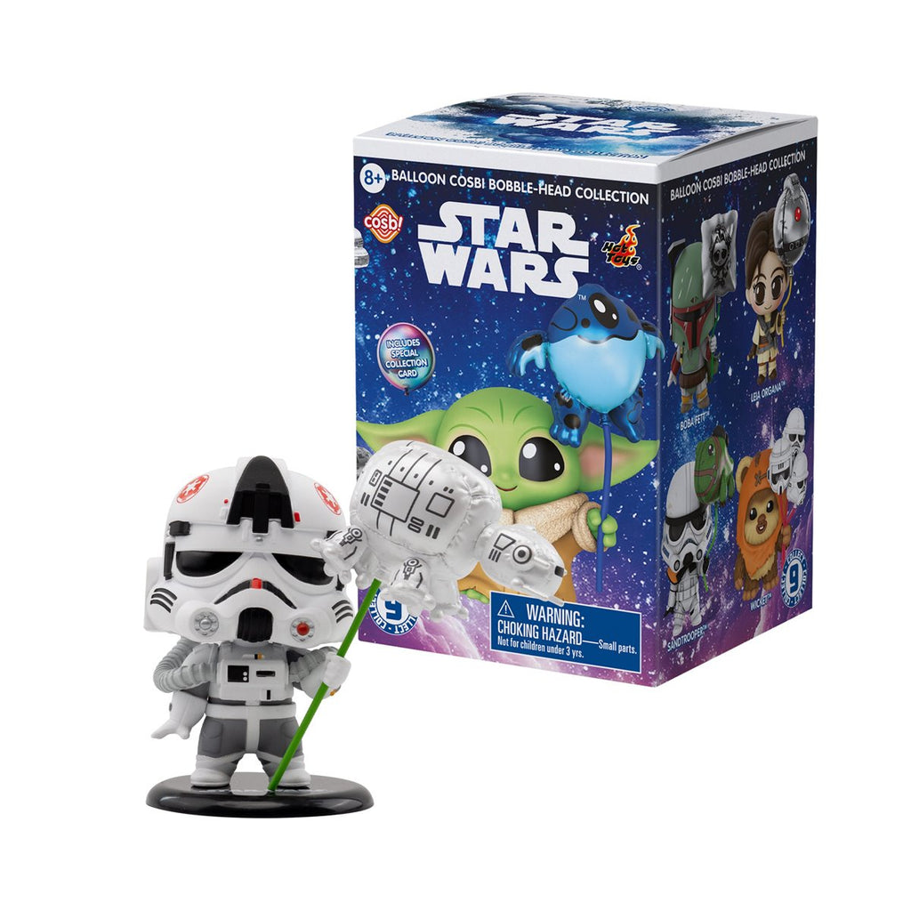 Star Wars Balloon Cosbi Bobble-Head Collection Blind-Box Mini-Figure Case of 8