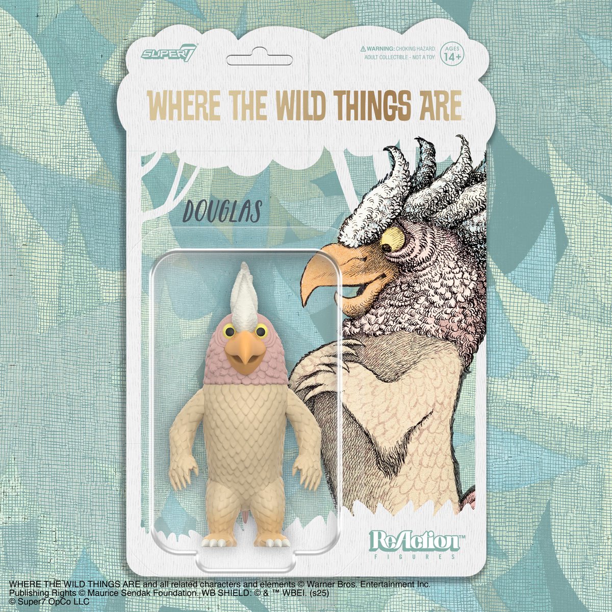Where The Wild Things Are Douglas (Monster) 3 3/4-Inch ReAction Figure