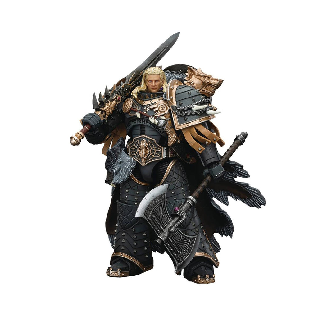 Joy Toy Warhammer The Horus Heresy Space Wolves Leman Russ Primarch of the VIth Legion 1:18 Scale Action Figure