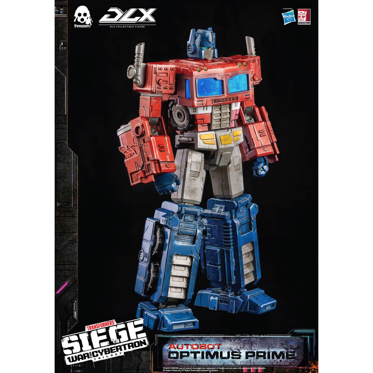Transformers War for Cybertron Trilogy Optimus Prime DLX Action Figure