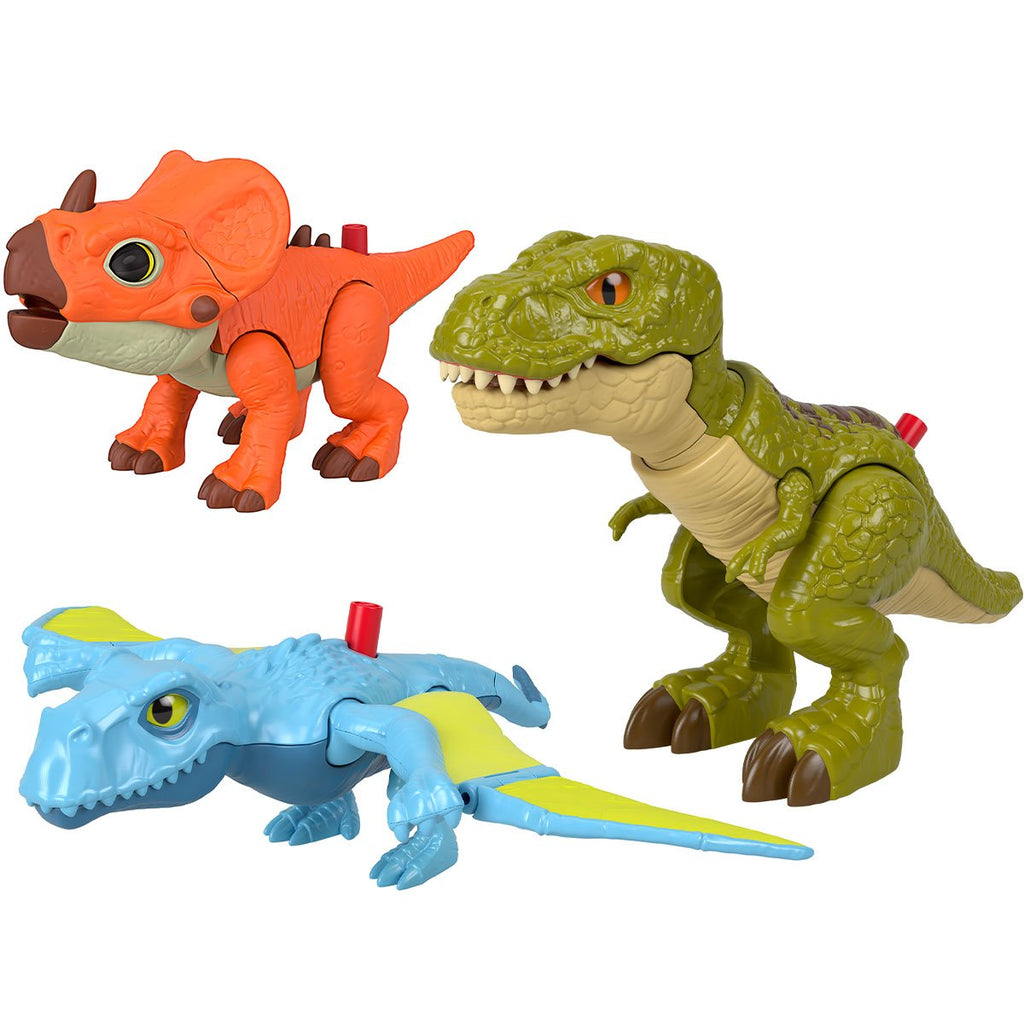 Jurassic World Imaginext Feature Dino Action Figure Case of 2