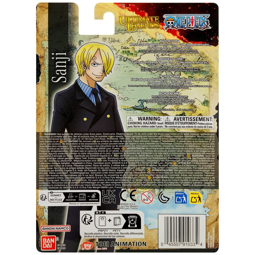 One Piece Ultimate Legends Sanji Action Figure