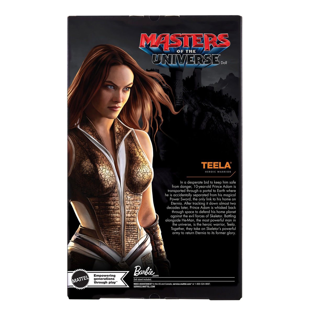 Barbie Masters of the Universe Teela Doll