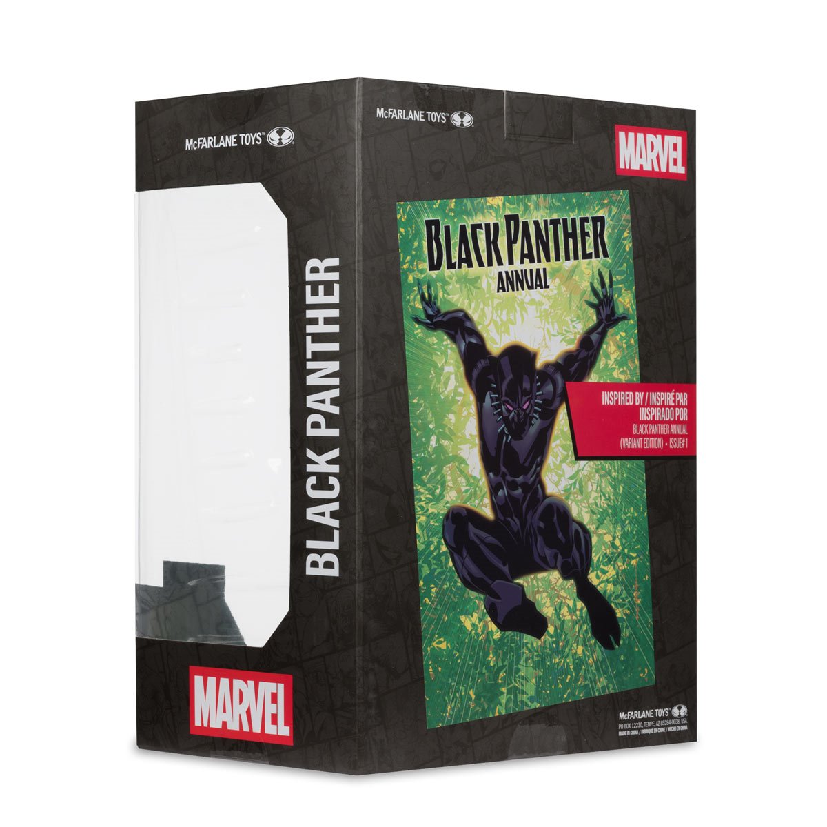 Marvel Wave 7 Black Panther Annual Variant #1 1:6 Scale Posed Figure with Scene and Comic