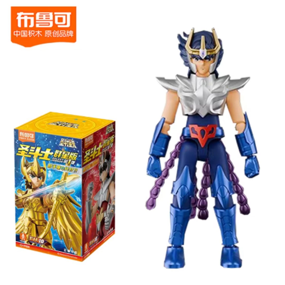 Saint Seiya Galaxy Class Blind Box 4-Inch Mini Model Kit Case of 9