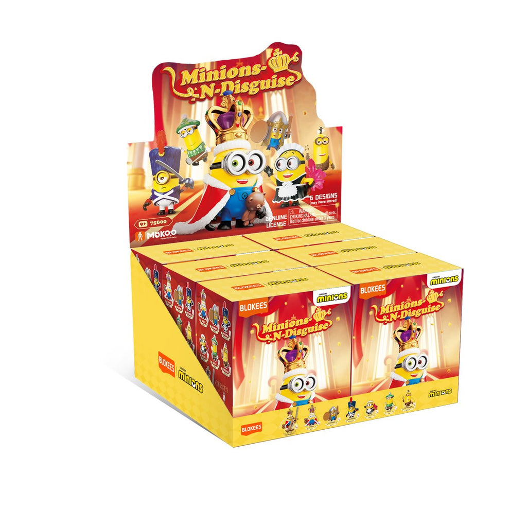 Minions Minions-N-Disguise Mokoo 01 Blind Box Mini Model Kit Case of 6