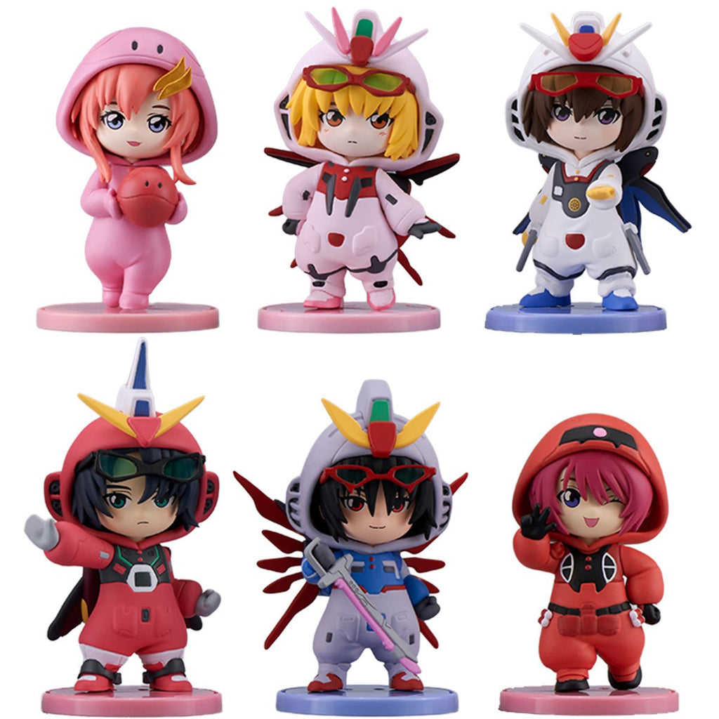 Gundam SEED Pajamars BNFigure Q Mini-Figure Case of 6