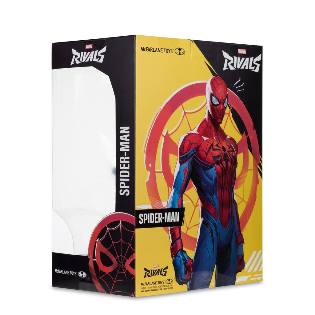 Marvel Rivals Wave 2 Spider-Man 1:6 Scale Posed Figure with Scene and Comic