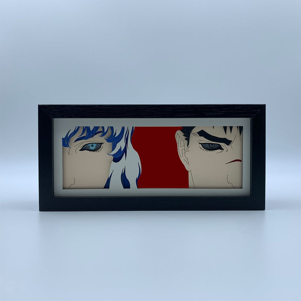 Berserk Guts and Griffith LED Light Box