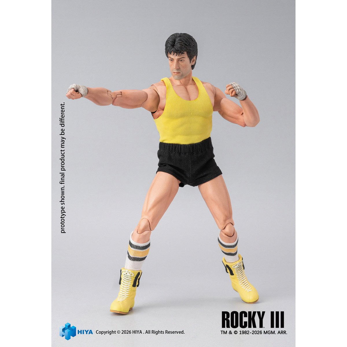 Rocky III Rocky Boxer Version Exquisite Super Series 1:12 Scale Action Figure