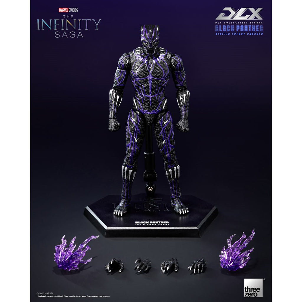 Marvel Studios: The Infinity Saga Black Panther Kinetic Energy Charged DLX Action Figure