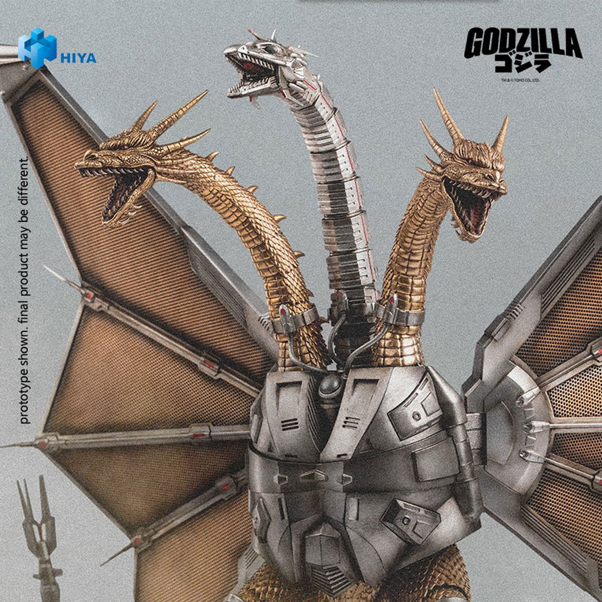 Godzilla vs. King Ghidorah 1991 Mecha King Ghidorah Exquisite Basic Series Action Figure