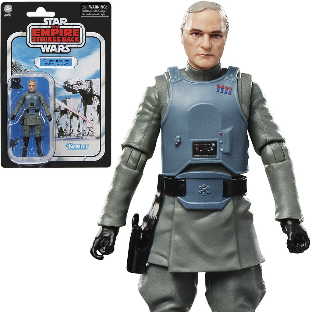 Star Wars The Vintage Collection 3 3/4-Inch AT-AT Commander General Veers Action Figure