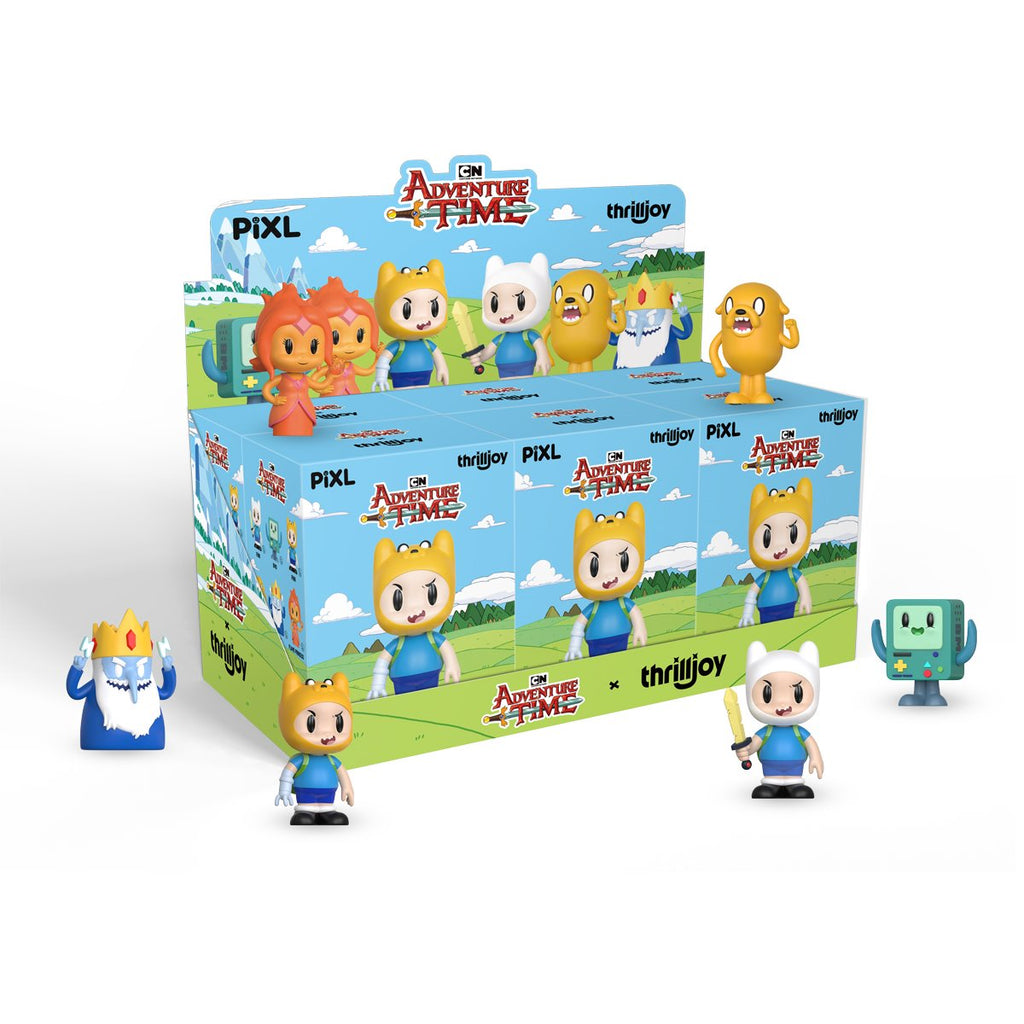 Adventure Time Blind Box PIXL Mini-Figure Display Case of 6
