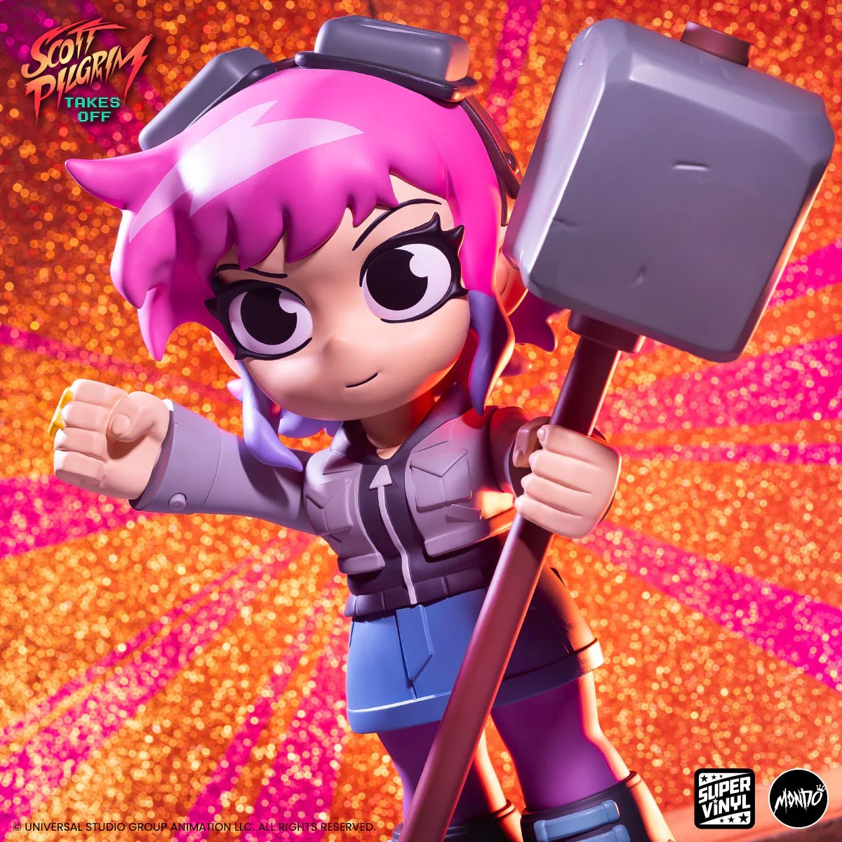 Scott Pilgrim Takes Off Ramona Flowers Super 15-Inch Vinyl Figure