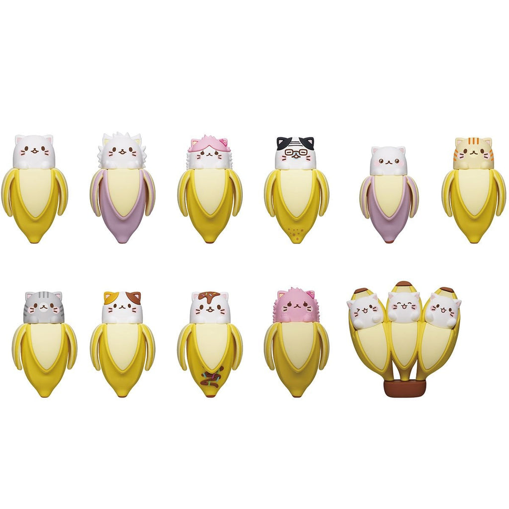 Bananya 3D Foam Bag Clip Random 6-Pack