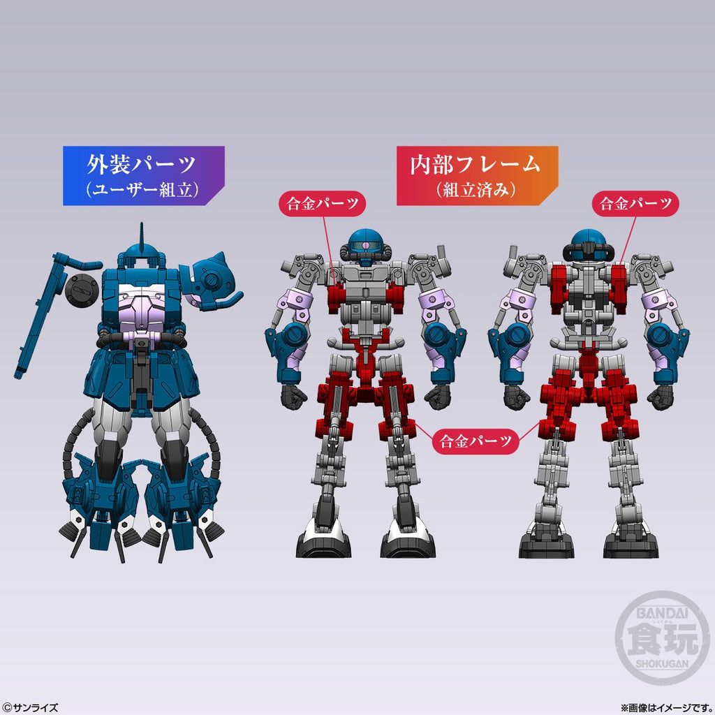 Gundam Artifact PRO Zaku II High Mobility Type Black Tri-Stars Custom Action Figure