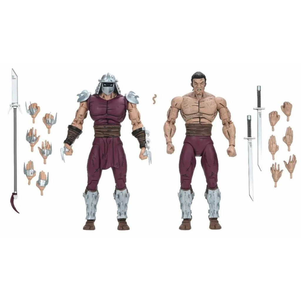 Teenage Mutant Ninja Turtles Mirage Comics Worms of Madness Shredder Action Figure 2-Pack