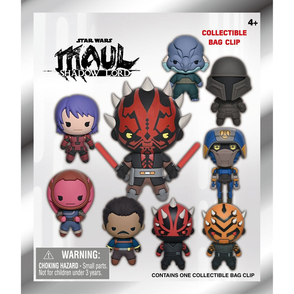 Star Wars: Maul - Shadow Lord 3D Foam Bag Clip Random 6-Pack