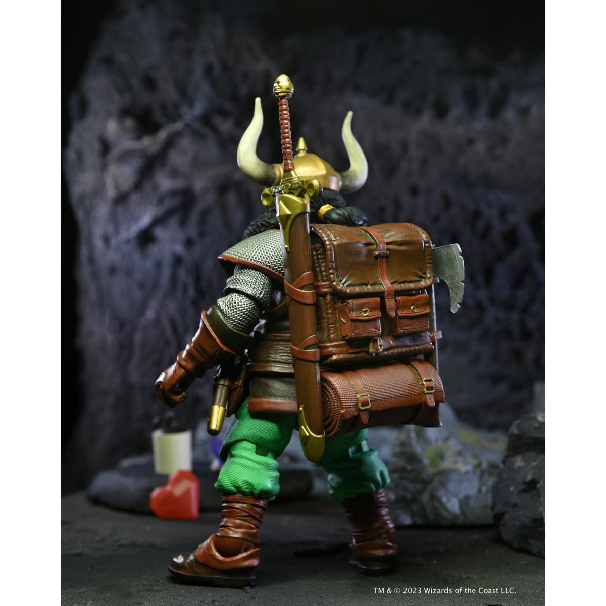 Dungeons & Dragons Ultimate Elkhorn the Good Dwarf Fighter 7-Inch Scale Action Figure