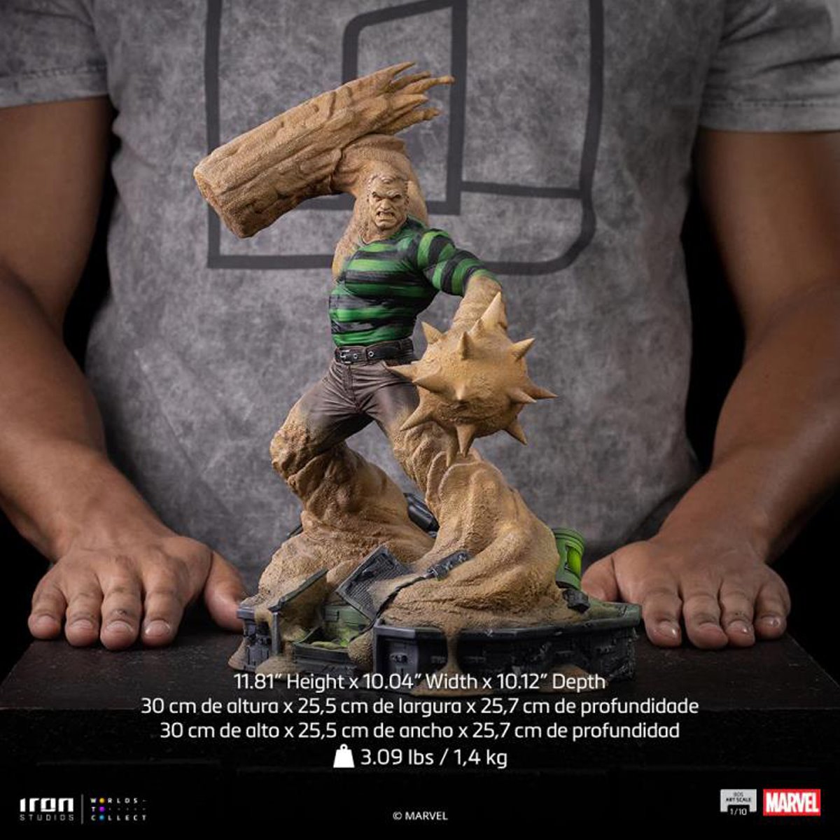 Sandman Spider-Man vs Villains Battle Diorama Series 1:10 Art Scale Limited Edition Statue