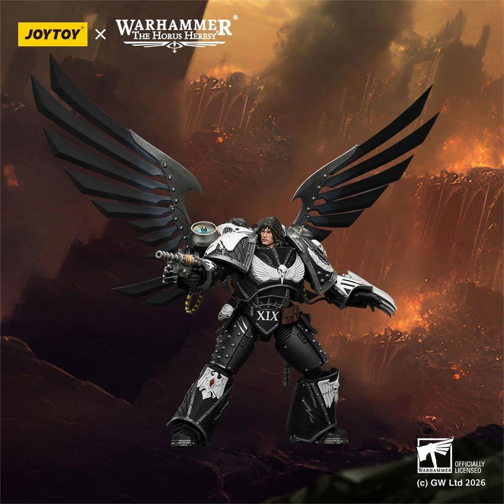 Joy Toy Warhammer The Horus Heresy Raven Guard Corvus Corax Primarch Of The XIX Legion 1:18 Scale Action Figure
