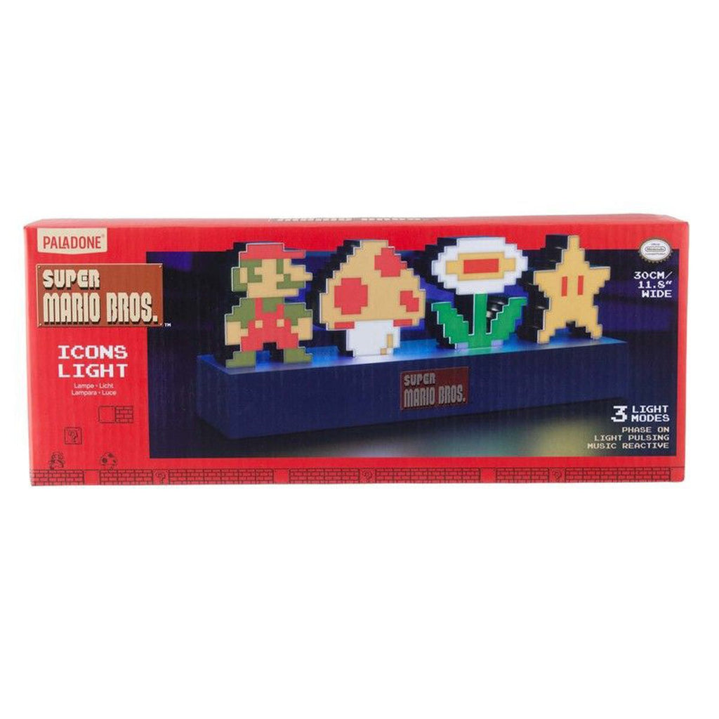 Super Mario Bros. 8-Bit Icons Light
