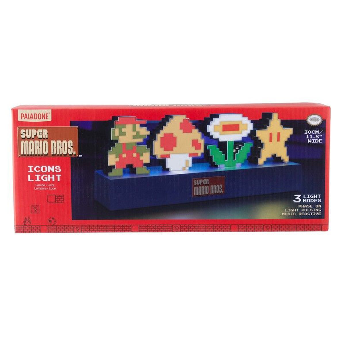 Super Mario Bros. 8-Bit Icons Light