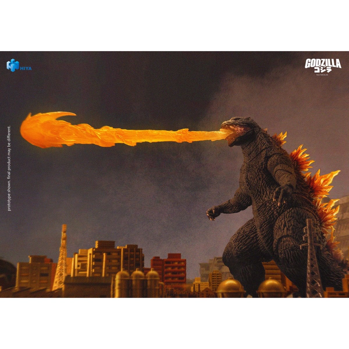 Godzilla 2000: Millennium 1999 Godzilla Heat Ray Exquisite Basic Series Action Figure
