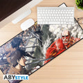 Attack On Titan Eren vs Colossal Titan XXL Mousepad