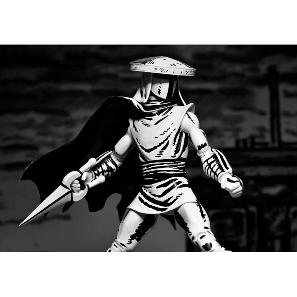 Teenage Mutant Ninja Turtles Mirage Comics Elite Foot Ninja Guard Black & White Variant 7-Inch Scale Action Figure