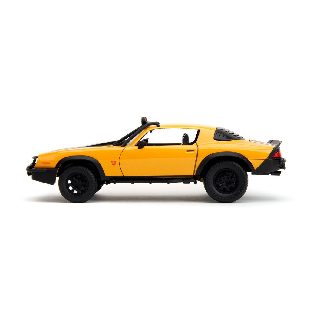 Hollywood Rides Transformers: Rise of the Beasts Bumblebee 1977 Camaro 1:24 Scale Die-Cast Metal Vehicle with Badge
