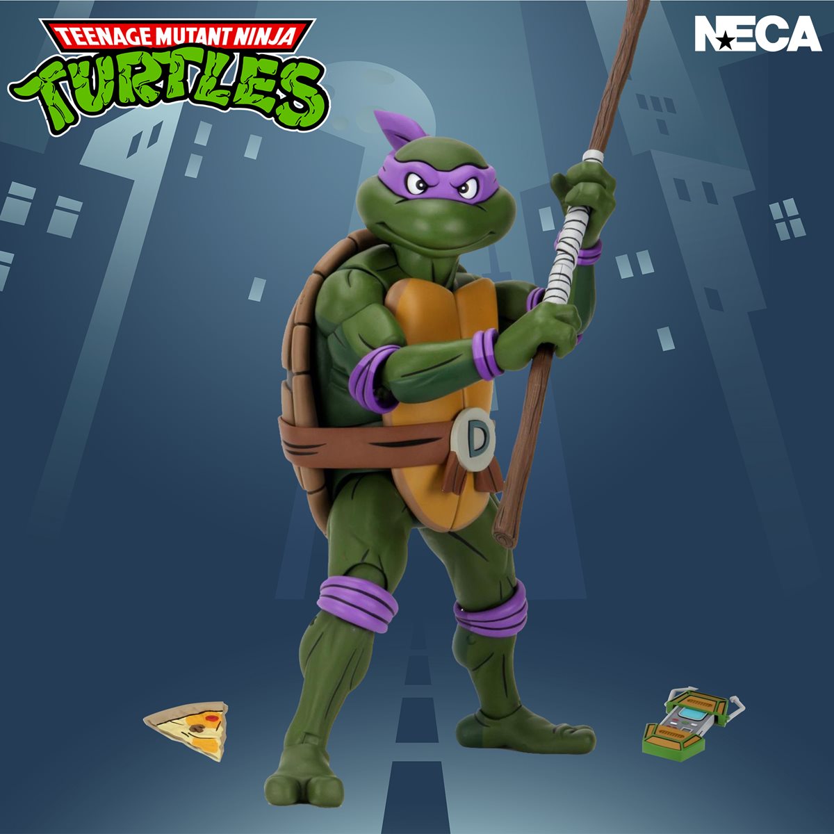 Teenage Mutant Ninja Turtles Cartoon Donatello 1:4 Scale Action Figure