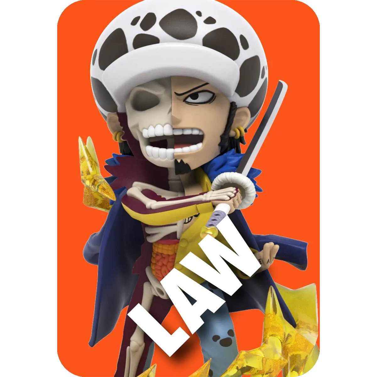 One Piece Series 7 Wano Arc Edition Freeny's Hidden Dissectibles Mini-Figure Display Tray of 6