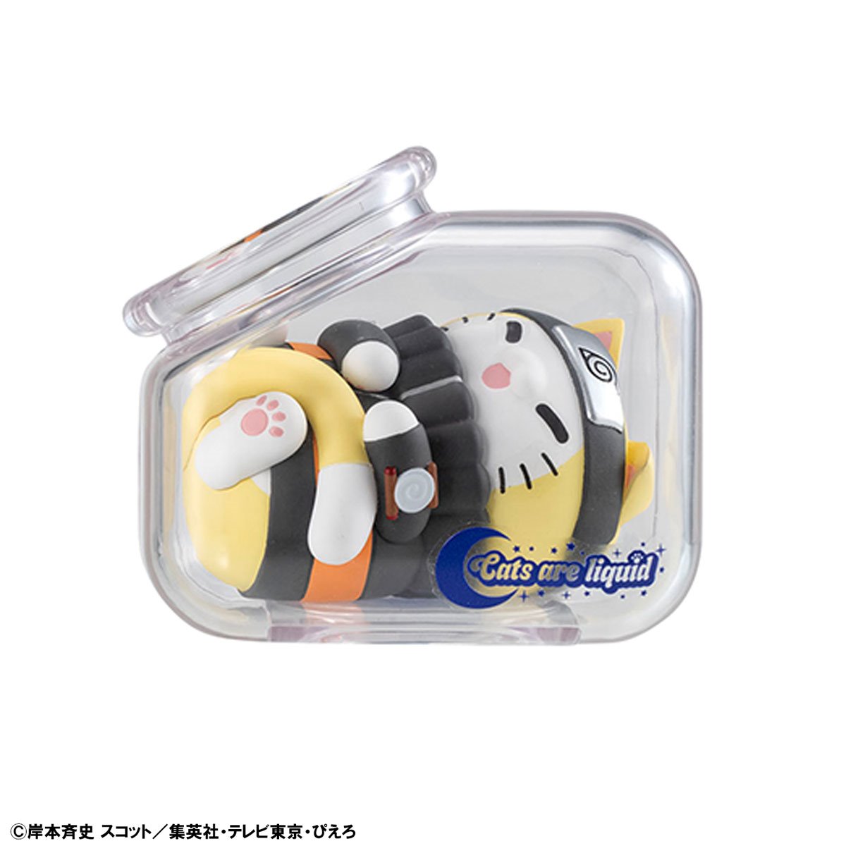 Naruto Goodnight Nyaruto! Cats are Liquid Mega Cat Project Mini-Figure Case of 8