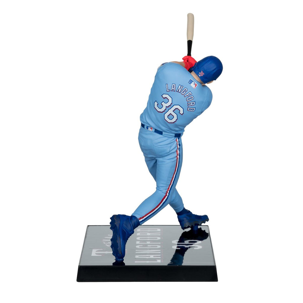 MLB SportsPicks Texas Rangers Wyatt Langford 7-Inch Posed Figure Case of 6