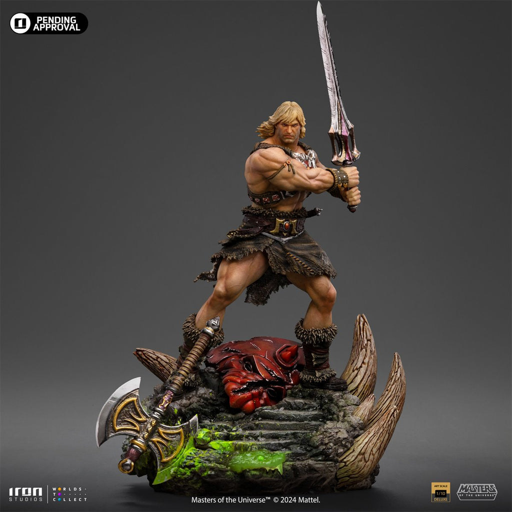 Masters of the Universe He-Man Unleashed 1:10 Deluxe Art Scale Limited Edition Statue