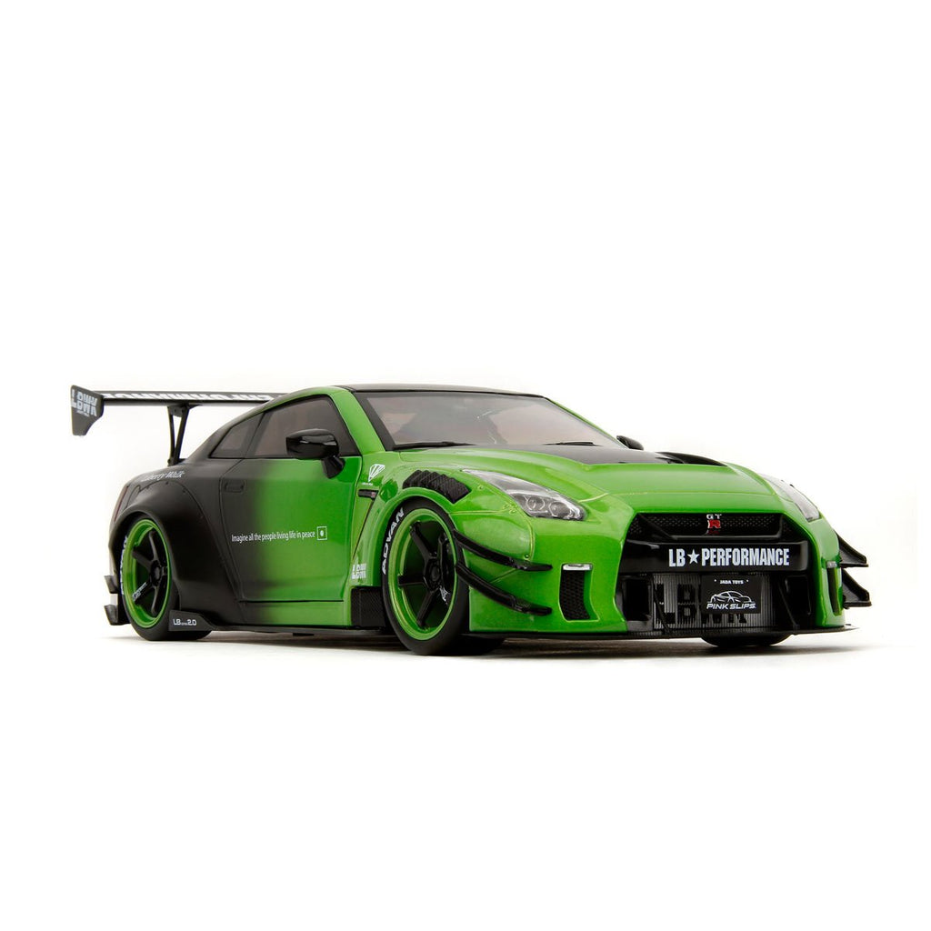 Pink Slips Wave 1 Nissan GT-R R35 with Liberty Walk Body Kit 1:18 Scale Die-Cast Metal Vehicle