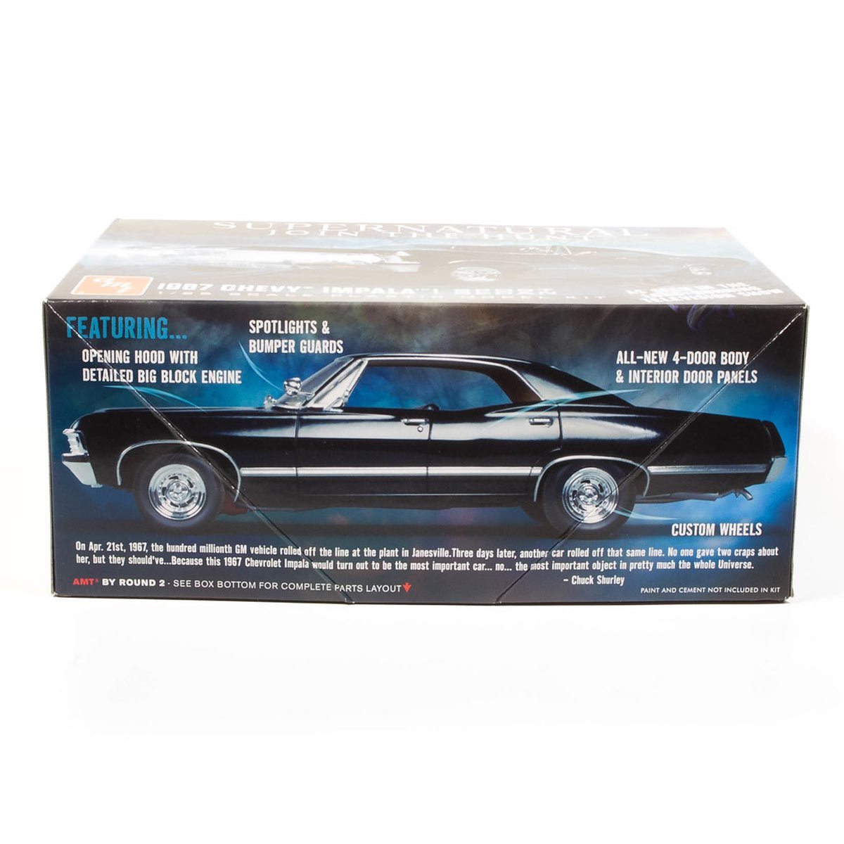 Supernatural 1967 Chevy Impala 4-Door 1:25 Scale Model Kit