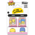 The Simpsons Homer Simpson and Marge Simpson Funko Bitty Pop! Mini-Figure 2-Pack