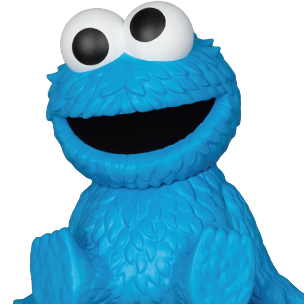 Sesame Street Series Cookie Monster VPBP-019 Palm Size Vinyl Functional Piggy Bank