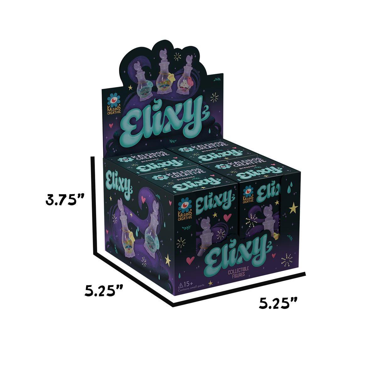 Elixy Blind-Box Mini-Figure Case of 4