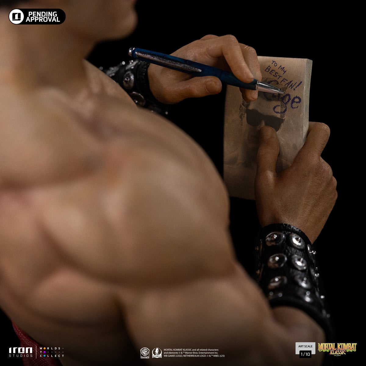 Mortal Kombat Klassic Johnny Cage 1:10 Art Scale Limited Edition Statue